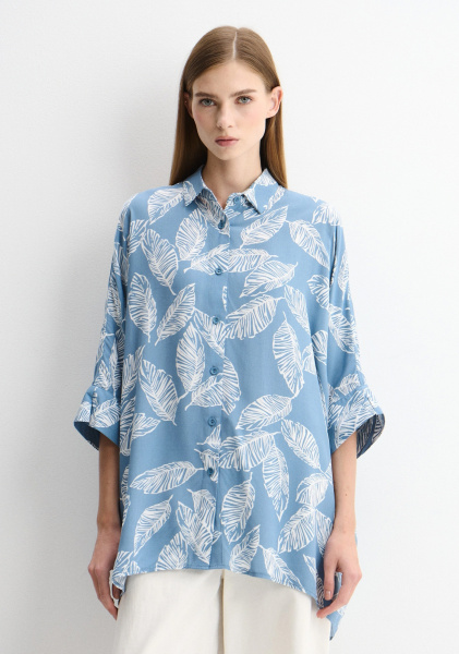 01-голубой белый